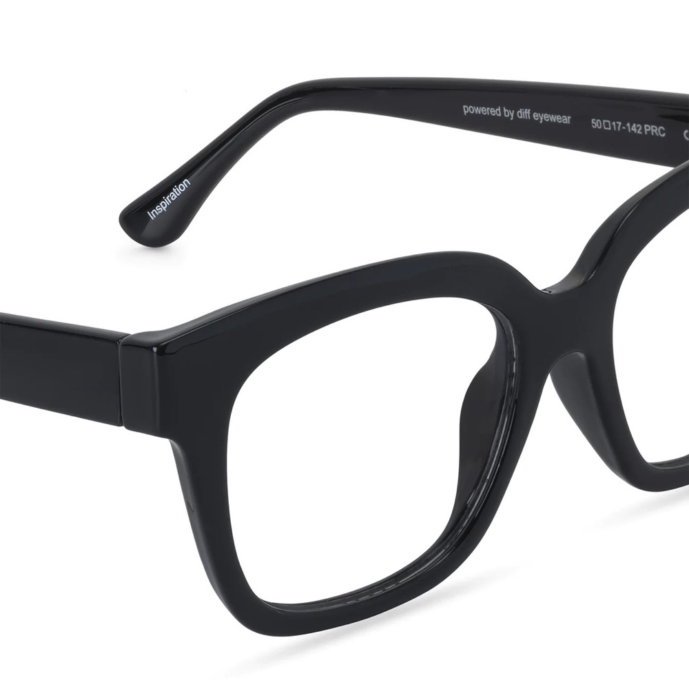 DIFF Bluelight Glasses Black Frame Blue Light Technology Lens Women’s Health NIB - Picture 4 of 10